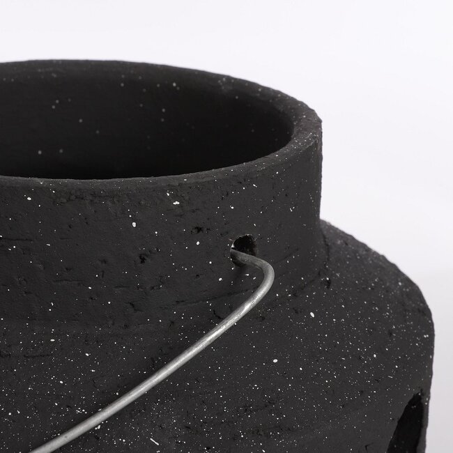 Lantaarn Terracotta Antraciet - Sfeerverlichting