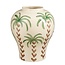 Keramieken Vaas Off-White - Palmprint Design