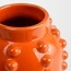 Keramieken Vaas Oranje - Handgemaakt Uniek Design