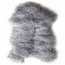 Langharige Schapenvacht IJslands Lichtgrijs - 100x65 cm