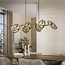 PS-Collection Hanglamp Hover Beige Metaal - 6-lichts Eettafellicht
