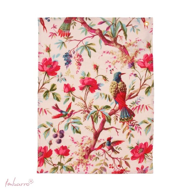 Imbarro Keukendoeken / Theedoek Paradise Ecru- Set van 2