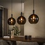 Hanglamp Glas Sienna Bruin 3 Lichts - Sfera Tricolore