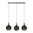 Hanglamp Glas Sienna Bruin 3 Lichts - Sfera Tricolore