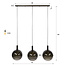 Hanglamp Sfera 3-lichts - Sienna Bruin - Glas/Metaal