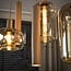 Hanglamp Amber Glas Beige Metaal 7-Lichts - Serene