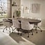 Hanglamp Amber Glas Beige Metaal 7-Lichts - Serene