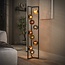 Vloerlamp Chroom Koper Goud Glas 9-Lichts - Stellar