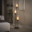 Vloerlamp Sienna Bruin Matglas 3 Lichtpunten - Cocoon