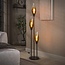 PS-Collection Vloerlamp Sienna Bruin Glas 3 Lichtpunten - Cocoon