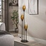Vloerlamp Sienna Bruin Glas 3 Lichtpunten - Cocoon