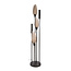 Vloerlamp Sienna Bruin Matglas 5-Lichts - Cocoon