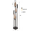 Vloerlamp Sienna Bruin Matglas 5-Lichts - Cocoon