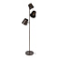 Vloerlamp Kinetic 3-Lichts Metaal Urban Bruin