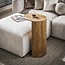 PS-Collection Overzettafel Mangohout Zandkleur - Wave