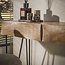 Haltafel Mangohout Zand 2 Lades - Ocean