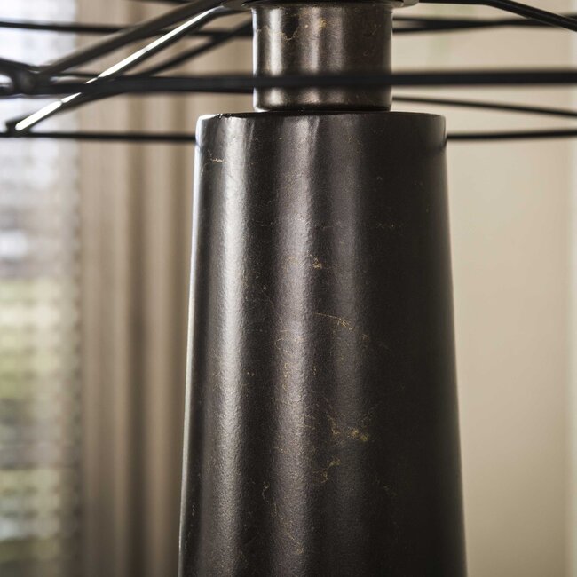 Vloerlamp Urban Bruin Metaal 1 Lichtpunt - Curl