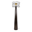 Vloerlamp Urban Bruin Metaal 1 Lichtpunt - Curl