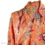 Kimono Royal Paradise Print Viscose Mandarine