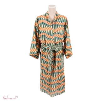 Kimono Savanna Wafel Katoen Ecru Groen