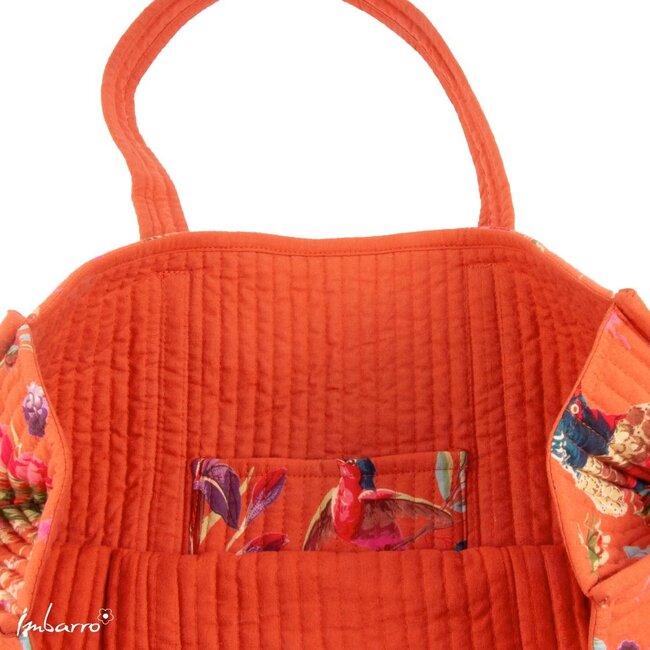 Imbarro Shopper Paradise Terra Katoen Gewatteerd