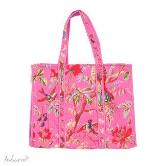 Imbarro Shopper Paradise Paars Katoen Gewatteerd