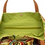 Shopper Paradise Groen Velvet Katoen Tas