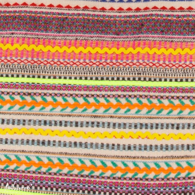 Shopper Coralie Kleurrijke Katoenen Tas