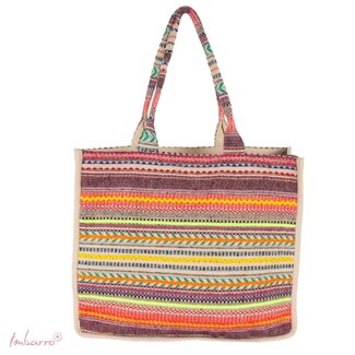 Shopper Coralie Kleurrijke Katoenen Tas