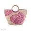 Shopper Shani Roze Naturel Raffia Strandtas