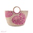 Shopper Shani Roze Naturel Raffia Strandtas