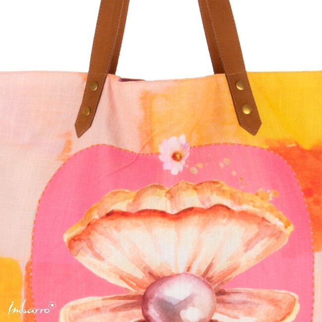 Shopper Pearl Kleurrijke Katoenen Tas