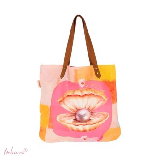 Imbarro Shopper Pearl Kleurrijke Katoenen Tas