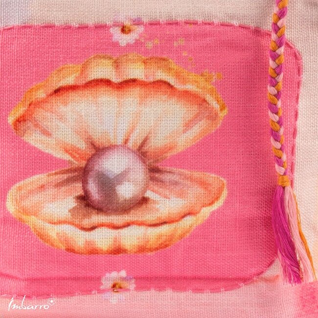 Pouch Pearl Kleurrijke Katoenen Etui