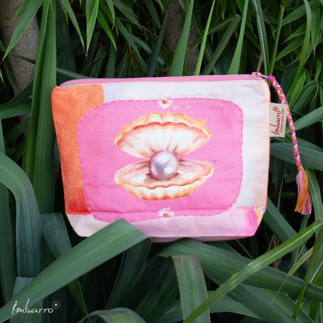 Pouch Pearl Kleurrijke Katoenen Etui