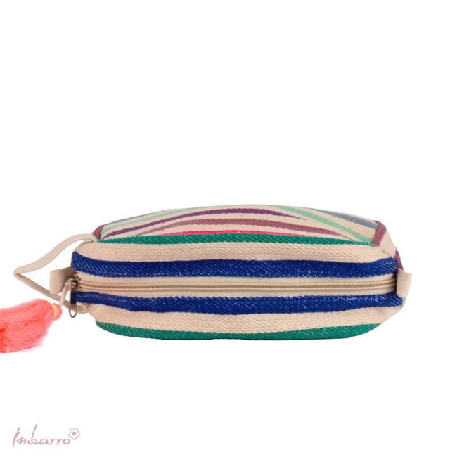 Pouch Soleil Kleurrijke Katoenen Etui