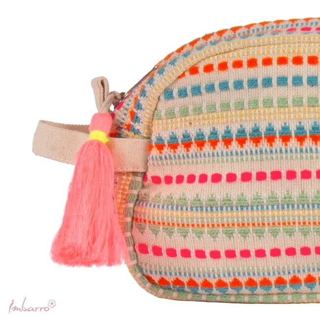 Pouch Sun Kleurrijke Katoenen Etui