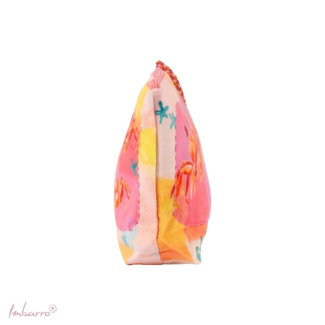 Pouch Crabs Kleurrijke Katoenen Etui