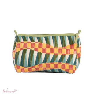 Imbarro Pouch Savanna Kleurrijke Katoenen Etui