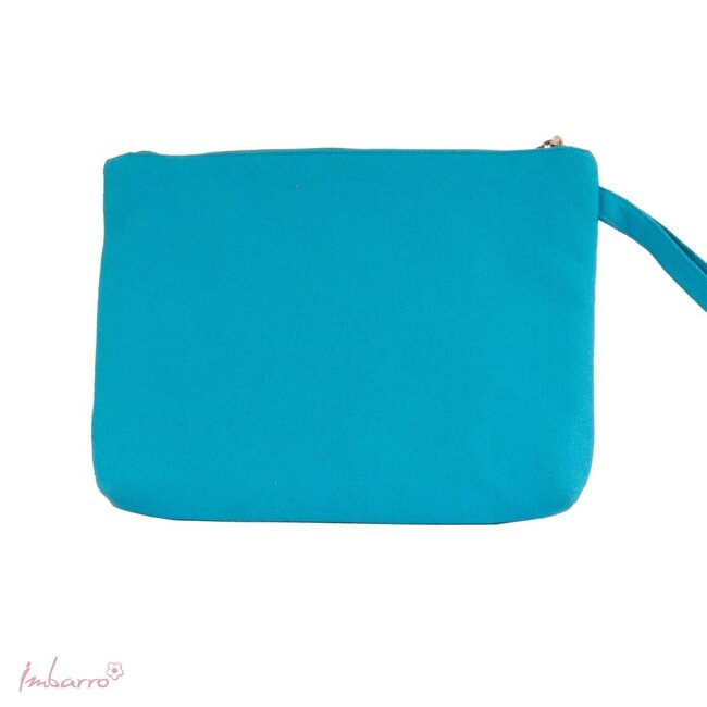 Pouch Sierra Kleurrijke Katoenen Etui Blauw