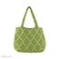 Shopper Grace Groene Katoenmix Tas