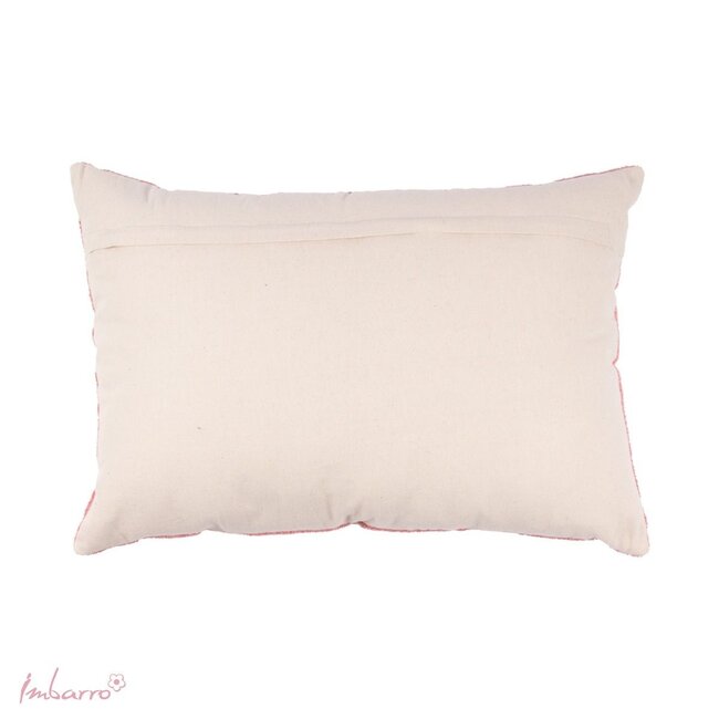 Sierkussen Voyage Roze Katoen Bloemenprint