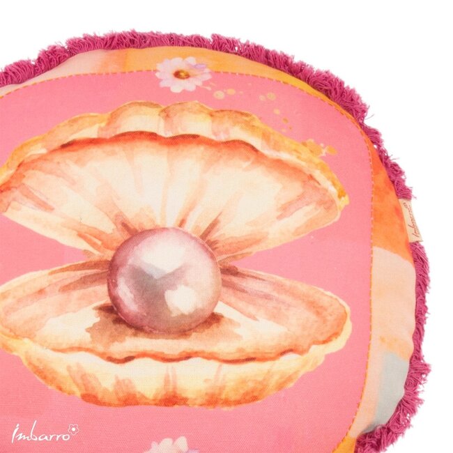 Sierkussen Pearl Roze Outdoor Gerecycled PET