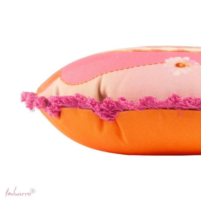 Sierkussen Pearl Roze Outdoor Gerecycled PET