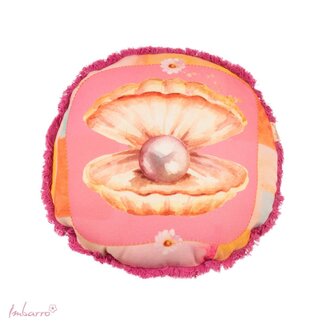 Imbarro Sierkussen Pearl Roze Outdoor Gerecycled PET