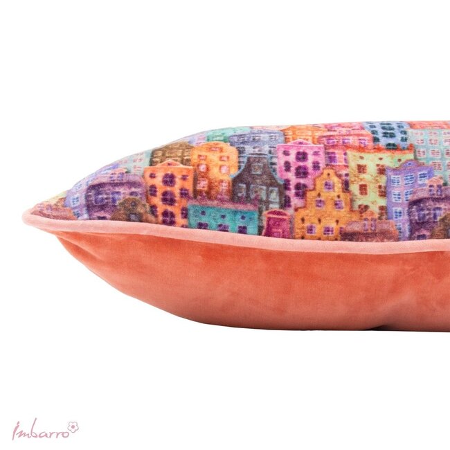 Sierkussen HomeSweetHome Multi Katoen Velvet