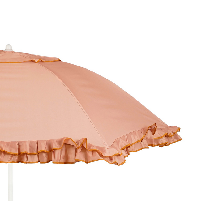 Parasol Perzik Met Ruches -  Bohemian Tuinstijl