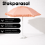 Parasol Perzik Met Ruches -  Bohemian Tuinstijl