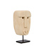 Sumba Stone Beeld op Standaard - Zandsteen - Naturel