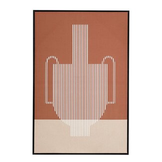 Wanddecoratie Donkerbruin - Grafisch Design